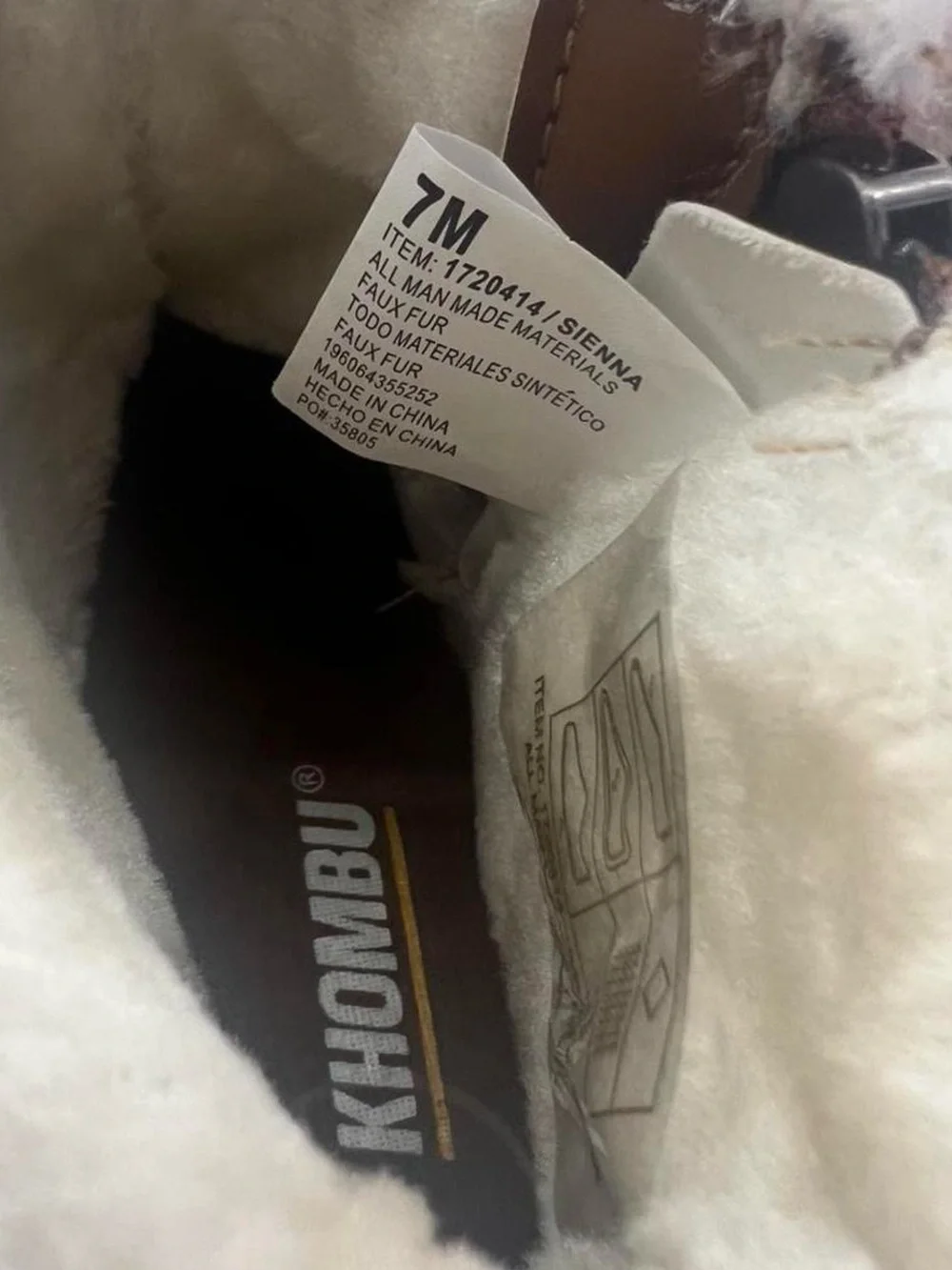 Womens Khombu All Weather Boots size 7 M